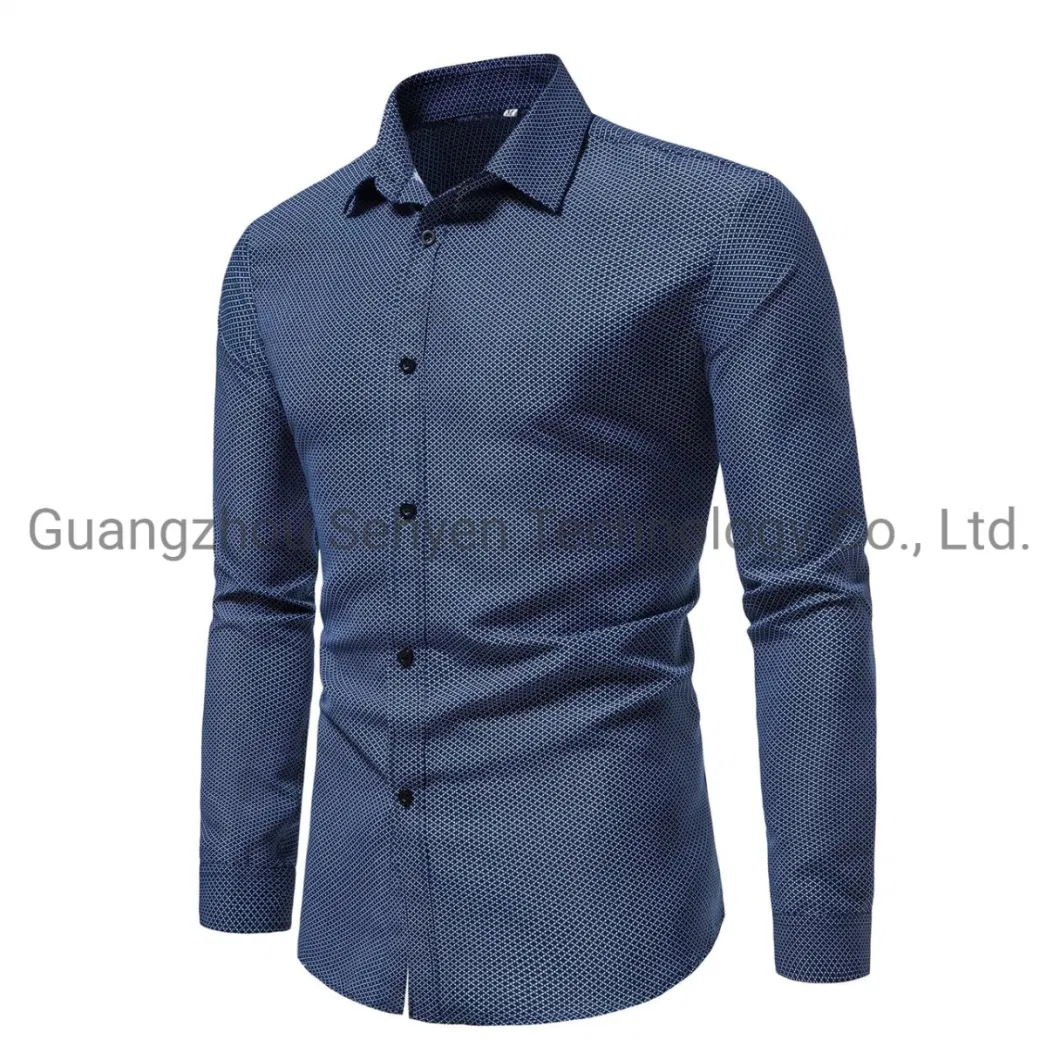 New Arrivals Cotton Business Formal Dress Shirts with Long Sleeve