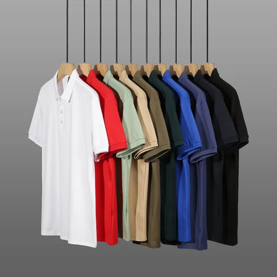 Custom Mens Logo Plain Blank School Business Working Unisex Golf Polo Shirts