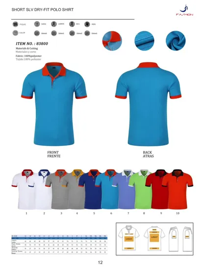 Wholesale Polyester Cotton Tshirts Plain Mens Polo Tshirts with Logo Custom Logo Printed Men′s Polo Shirt