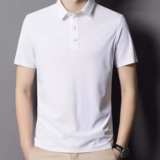 Factory Wholesale Cotton Spandex/Pique 100% Cotton/ Cotton Polyester Customized Summer Loose High Quality Men Polo Shirt