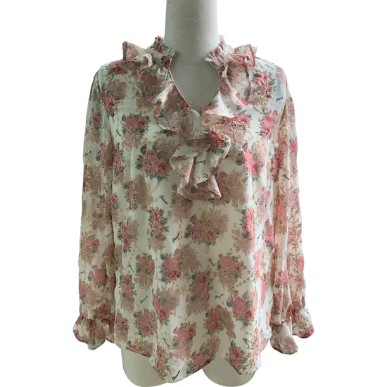 Special Design Women′s Shirt Blouse Summer Dressings Apparel Linen Woman T Shirt 