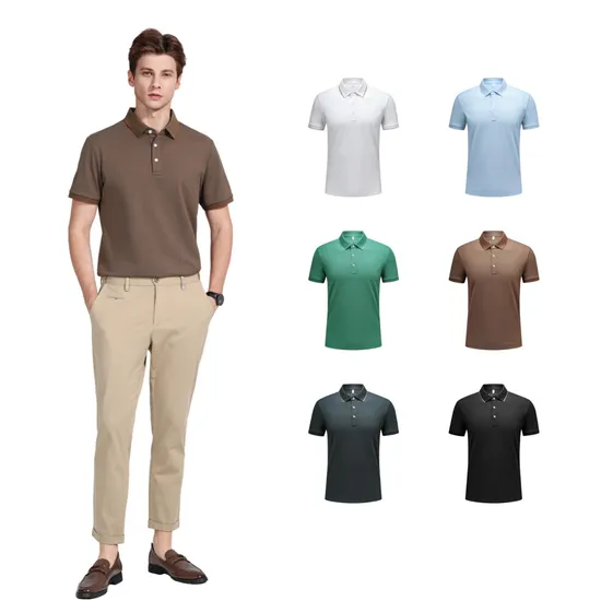 Custom Men′s Polo Shirts, Perfect for Formal Business Occasions 