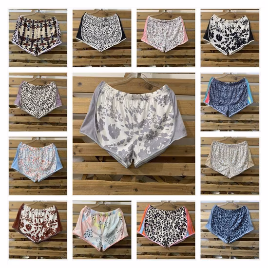 Western Summer Custom Leopard Print Shorts with Soft Fabric