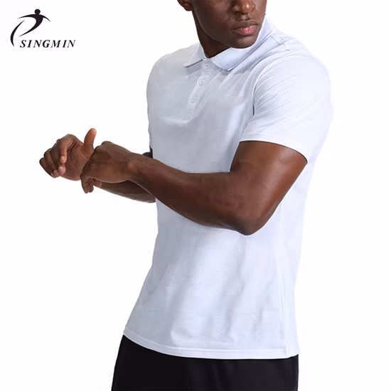 High Quality Wholesale Designer Uniform Mens Polo Shirts with Custom Logo