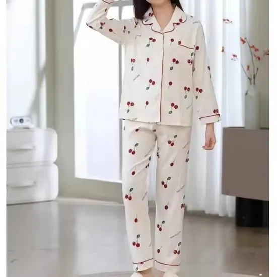 Cotton Cartoon Ladies Summer T